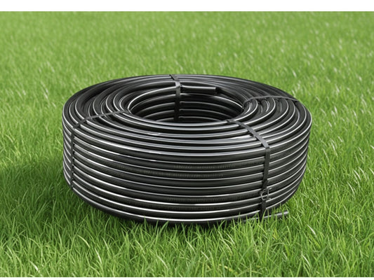 Black poly tubing for irrigation systems