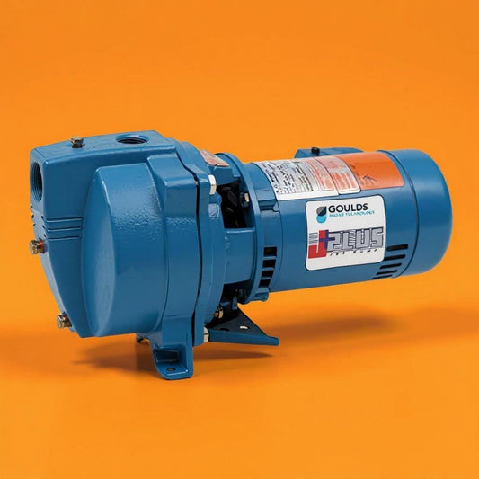 Goulds J5S Self-Priming Shallow Well Jet Pump (1/2HP, Cast Iron, Dual Voltage 115/230V)