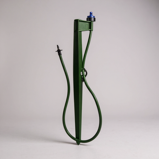 Maxijet Green Landscape Barb Stake Green Vinyl 25 in.