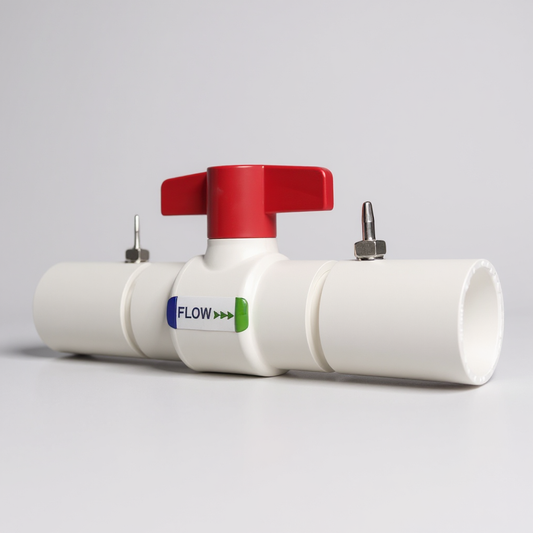 EZ-FLO Coupling 3 in. w/ Ball Valve