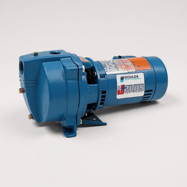 Goulds J10S Self-Priming Shallow Well Jet Pump (1 HP, Cast Iron, Dual Voltage 115/230V)