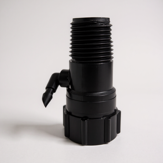 Maxijet 1/2FPT X 1/2MPT X 1/4 Barb Side Outlet Sprinkler Adapter MAXIJET