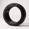 30' blk 1/4"  vinyl